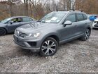 2017 Volkswagen Touareg V6 Wolfsburg Edition Gray vin: WVGRF7BP2HD000767