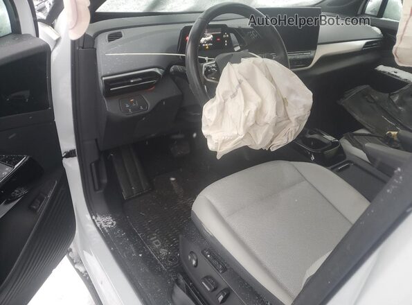WVGTMPE25MP033976 2021 VOLKSWAGEN ID.4 White წინა პანელის ხედი