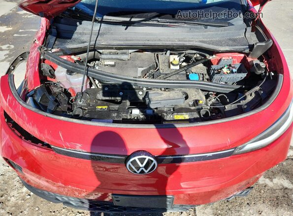 WVGUNPE20NP072235 2022 VOLKSWAGEN ID.4 Red Вид підкапотного простору
