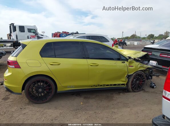 WVW8A7CD4PW168738 2023 VOLKSWAGEN GOLF Желтый Панорамный вид салона 360°