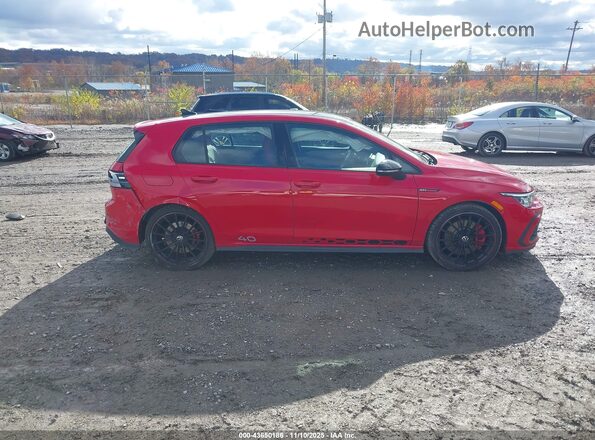 WVW8A7CD8PW190225 2023 VOLKSWAGEN GOLF Красный Вид задней части салона