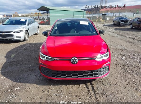 WVW8A7CD8PW190225 2023 VOLKSWAGEN GOLF Красный Вид щитка приборов