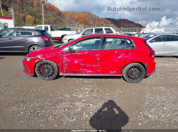 WVW8A7CD8PW190225 2023 VOLKSWAGEN GOLF Красный Панорамный вид салона 360°