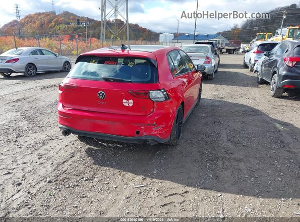 WVW8A7CD8PW190225 2023 VOLKSWAGEN GOLF Красный Задняя правая четверть