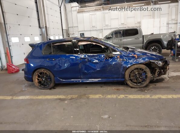 WVWFB7CD2PW209436 2023 VOLKSWAGEN GOLF Синий Вид задней части салона