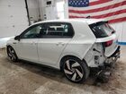 2024 Volkswagen Gti S White vin: WVWGA7CD0RW220056 Damage: Left Qtr Panel, Dent(S) W/ Paint Dmg, > 12 Inches