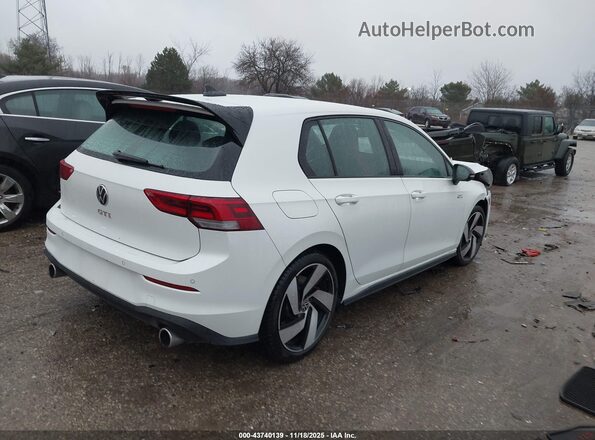 WVWLA7CD4SW232070 2025 VOLKSWAGEN GOLF White უკანა მარჯვენა