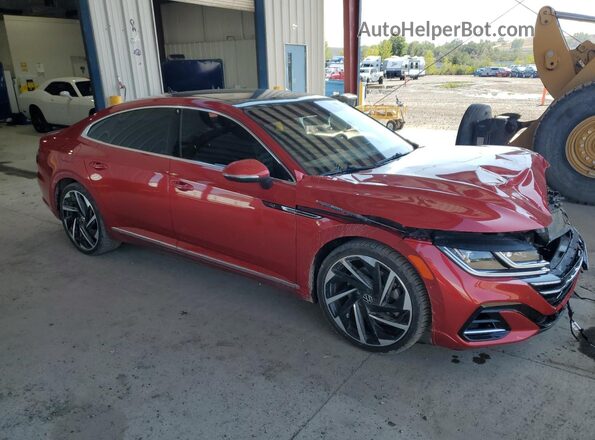 WVWTR7AN5PE017895 2023 VOLKSWAGEN ARTEON Burgundy Delantero derecho