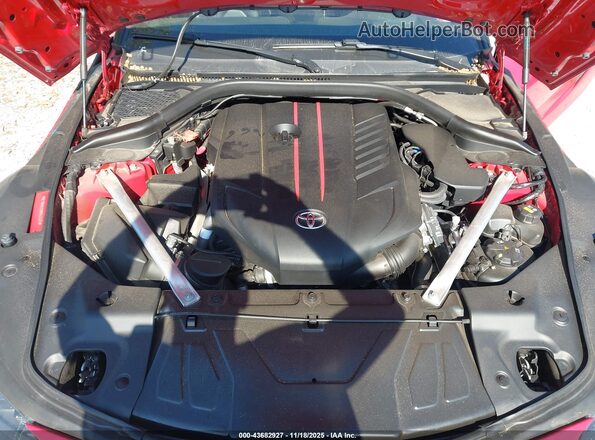 WZ1DB0C02MW042407 2021 TOYOTA GR SUPRA Красный Вид сзади