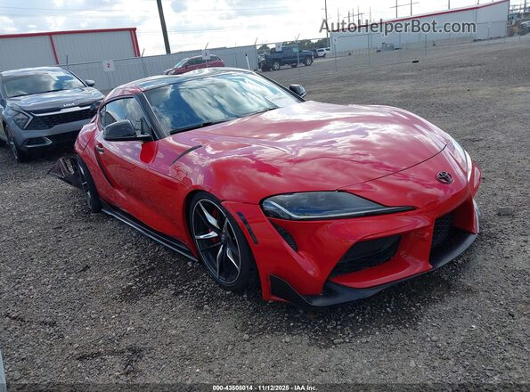 WZ1DB0C06NW052746 2022 TOYOTA GR SUPRA Красный Передняя правая четверть