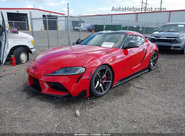 WZ1DB0C06NW052746 2022 TOYOTA GR SUPRA Красный Передняя левая четверть