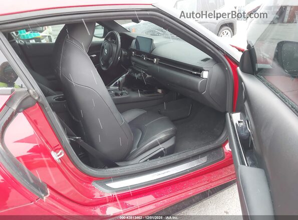WZ1DB0C07MW040989 2021 TOYOTA GR SUPRA Red Вид салону спереду