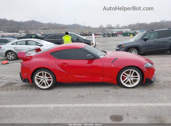 WZ1DB0C07MW040989 2021 TOYOTA GR SUPRA Red Вид задньої частини салону