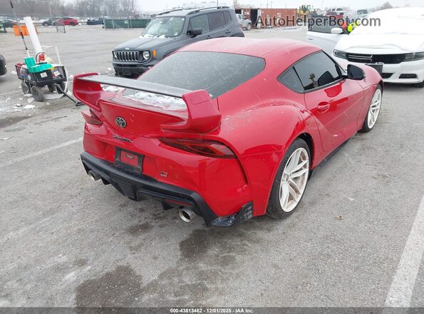 WZ1DB0C07MW040989 2021 TOYOTA GR SUPRA Red Задня права чверть