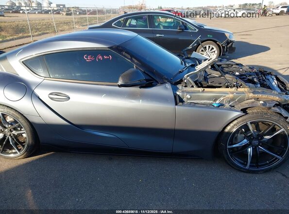 WZ1DB0C09MW033638 2021 TOYOTA GR SUPRA Серебряный Панорамный вид салона 360°
