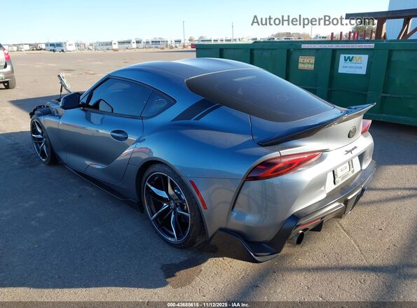 WZ1DB0C09MW033638 2021 TOYOTA GR SUPRA Серебряный Задняя левая четверть