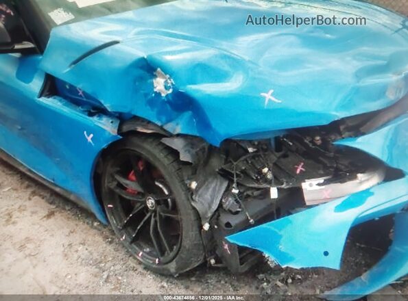 WZ1DB0C0XMW036886 2021 TOYOTA GR SUPRA Синий Вид спереди