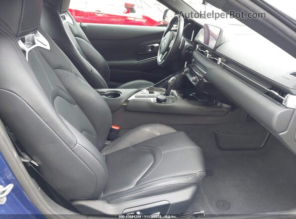 WZ1DB0G02PW054720 2023 TOYOTA GR SUPRA Синий Вид салона спереди