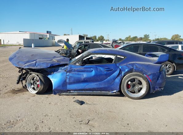WZ1DB0G03PW055813 2023 TOYOTA GR SUPRA Blue Vista interior trasera