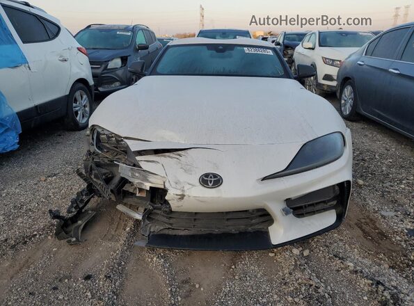 WZ1DB4C09LW028090 2020 TOYOTA SUPRA White Widok z przodu