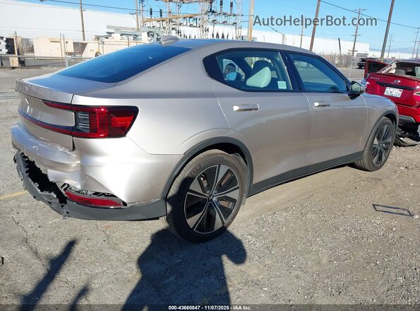 YSMFD3KA9RL226351 2024 POLESTAR 2 Beige Задня права чверть