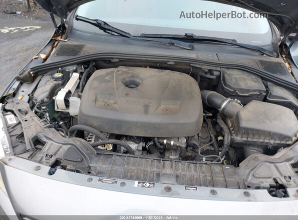 YV140MEK4G1296965 2016 VOLVO V60 Silver Вид ззаду