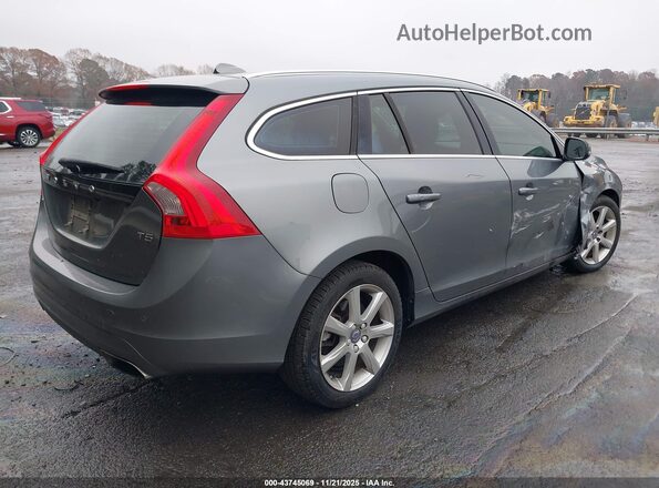 YV140MEK4G1296965 2016 VOLVO V60 Silver Задня права чверть
