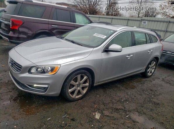 YV140MEK5G1301414 2016 VOLVO V60 Серебряный Передняя левая четверть