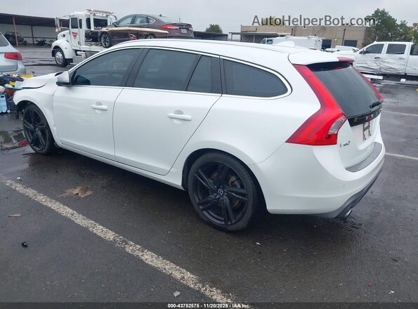 YV149MSS6H1354604 2017 VOLVO V60 White უკანა მარცხენა