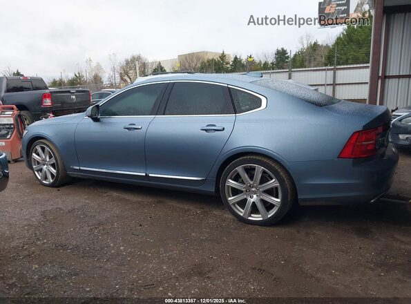 YV1A22ML2H1000970 2017 VOLVO S90 Blue Панорамний вид салону 360°