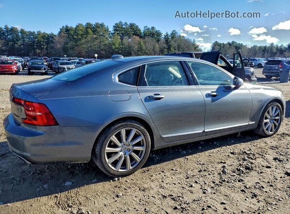 YV1A22ML8H1005557 2017 VOLVO S90 Gray Trasero derecho