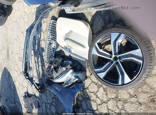 YV4062JF2S1296372 2025 VOLVO XC90 Blue Instrument cluster view