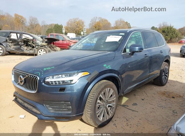 YV4102PK5M1757979 2021 VOLVO XC90 Blue წინა მარცხენა ხედი სამი მეოთხედიდან