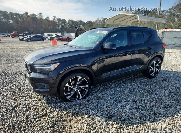 YV4162XZ2K2012254 2019 VOLVO XC40 Black Vista tres cuartos delantera izquierda