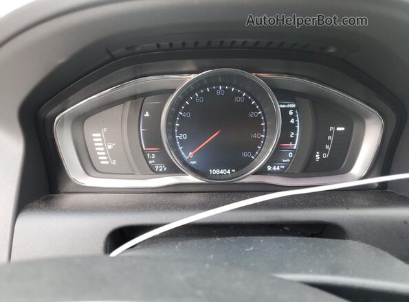 YV440MDK9G2902503 2016 VOLVO XC60 White Вид щитка приладів