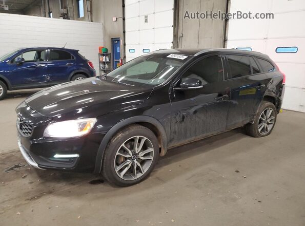 YV440MWK2H1030301 2017 VOLVO V60 Черный Передняя левая четверть
