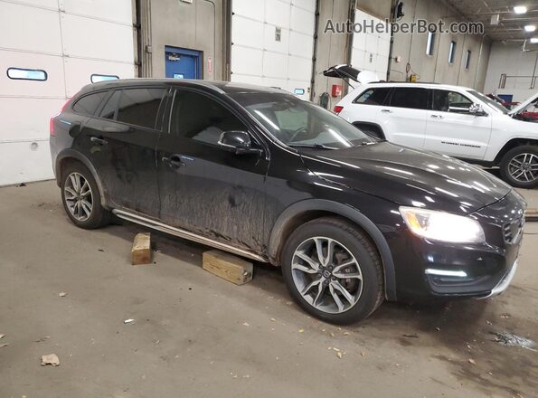 YV440MWK2H1030301 2017 VOLVO V60 Черный Передняя правая четверть