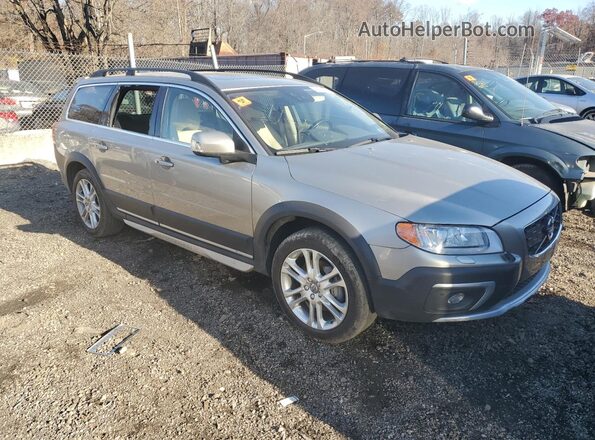 YV4612NM1G1256504 2016 VOLVO XC70 Золотой Передняя правая четверть