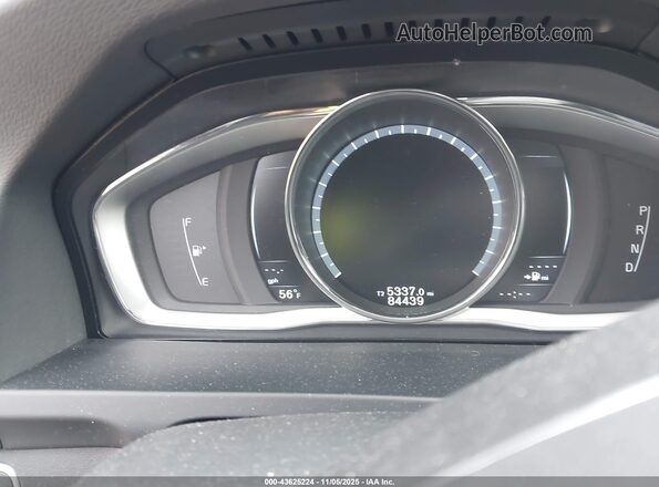 YV4612UM9G2000557 2016 VOLVO S60 CROSS COUNTRY Gray უკანა სავარძლების ხედი