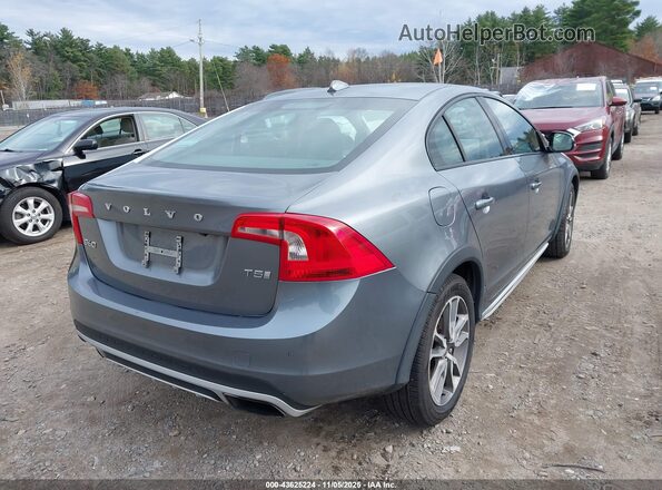 YV4612UM9G2000557 2016 VOLVO S60 CROSS COUNTRY Gray უკანა მარჯვენა