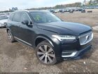 2021 Volvo Xc90 T6 Inscription 7 Passenger Black vin: YV4A22PL6M1771439