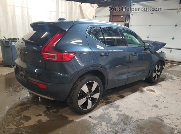 YV4AC2HK8M2556481 2021 VOLVO XC40 Синий Задняя правая четверть