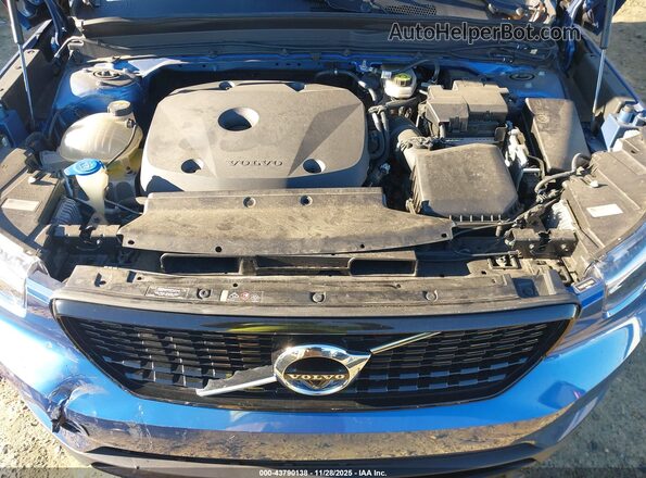 YV4AC2HM0L2284251 2020 VOLVO XC40 Blue Вид ззаду