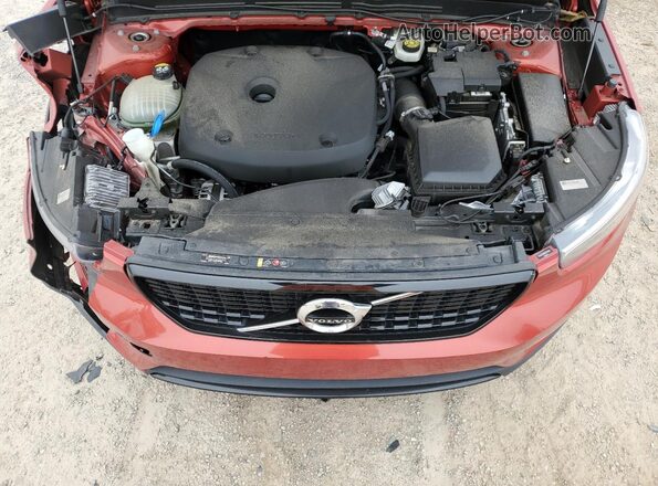 YV4AC2HM9K2074892 2019 VOLVO XC40 Красный Вид подкапотного пространства