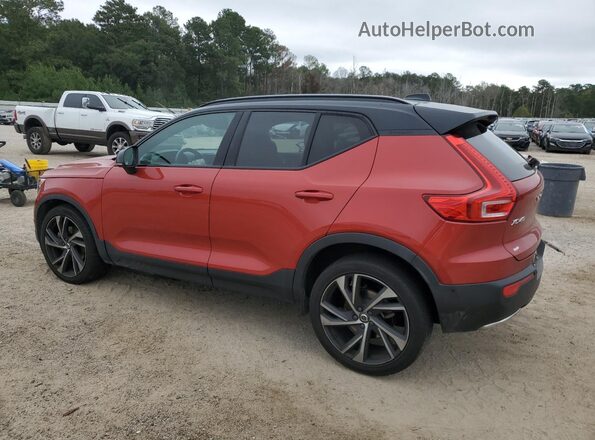YV4AC2HM9K2074892 2019 VOLVO XC40 Красный Задняя левая четверть