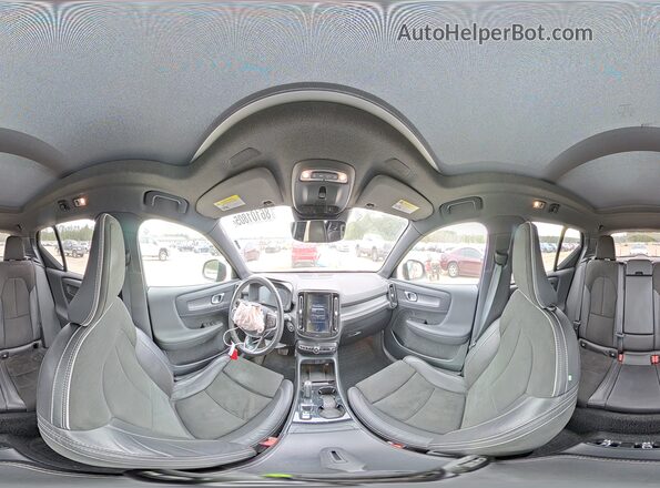 YV4AC2HM9K2074892 2019 VOLVO XC40 Красный Панорамный вид салона 360°