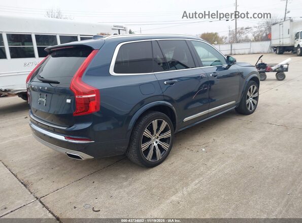 YV4BR0CL2M1737783 2021 VOLVO XC90 RECHARGE PLUG-IN HYBRID Синий Задняя правая четверть