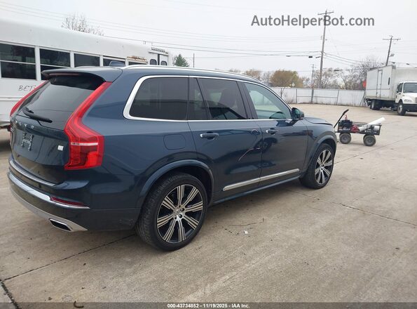 YV4BR0CL2M1737783 2021 VOLVO XC90 RECHARGE PLUG-IN HYBRID Синий Вид задней части салона