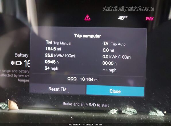 YV4ED3UL8P2106790 2023 VOLVO XC40 RECHARGE PURE ELECTRIC Gray 