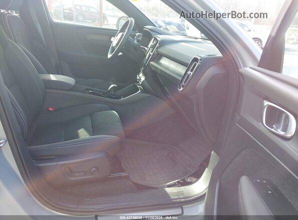 YV4ER3GL1R2106484 2024 VOLVO C40 RECHARGE PURE ELECTRIC Серый Вид салона спереди
